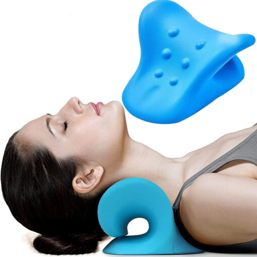 Neck Stretcher | ChiroBussy | Shoulder Relaxer Cervical Traction Chiropractic Pillow - Image 2