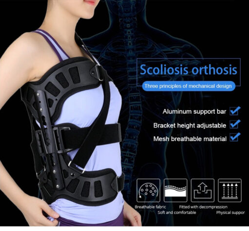 Adjustable Scoliosis Brace Posture Corrector - Image 2