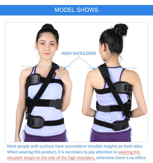 Adjustable Scoliosis Brace Posture Corrector - Image 4