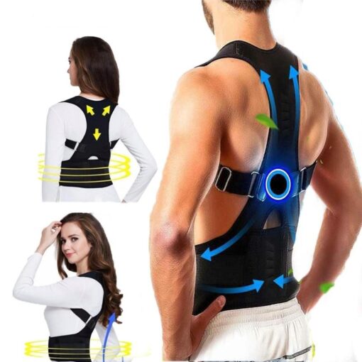 Lumbar Support Adjustable Magnetic Posture Brace