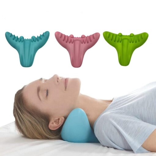 Neck Traction Stretcher Pain Relief Massager