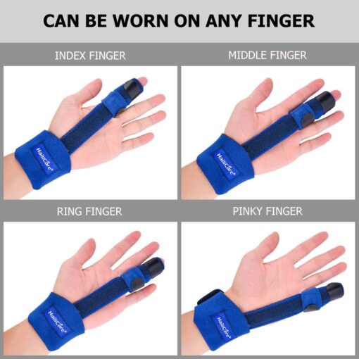 Adjustable Blue Finger Splint Posture - Image 5