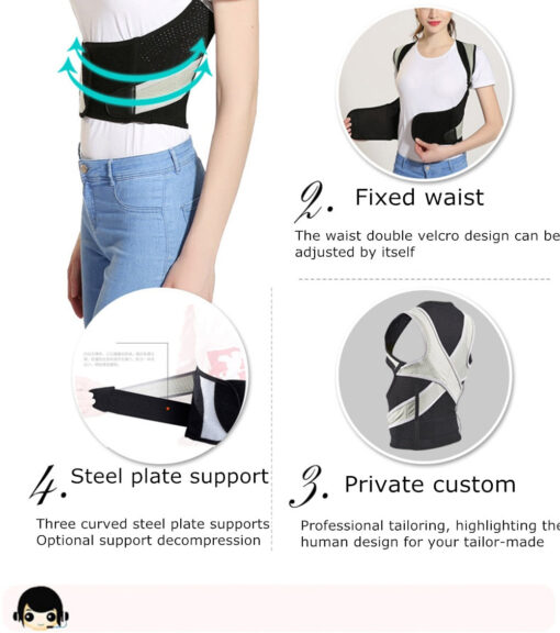 Lumbar Back Posture Correction Bandage For Men Women - Image 6