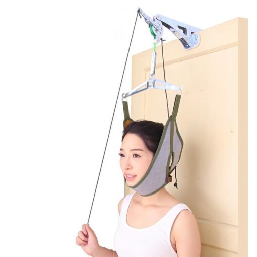 Over Door Cervical Traction Neck Massager