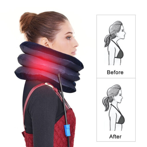 Neck Support Cervical Traction Collar Protector - Image 4