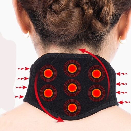 Self heating Cervical spine tape posture corrector