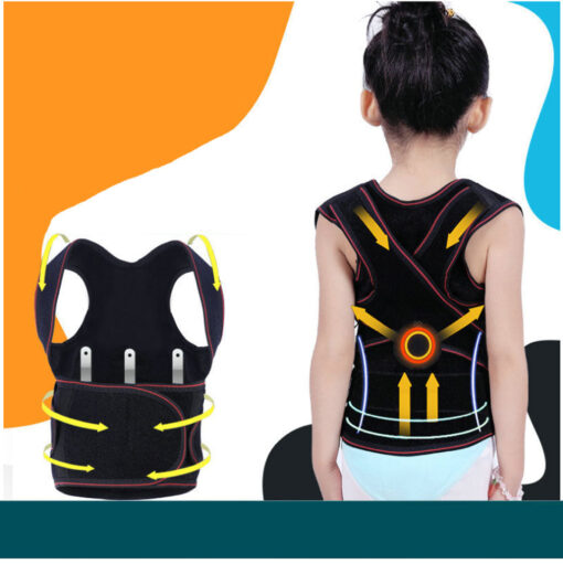 Children Kids Adjustable Magnetic Shoulder Posture Brace