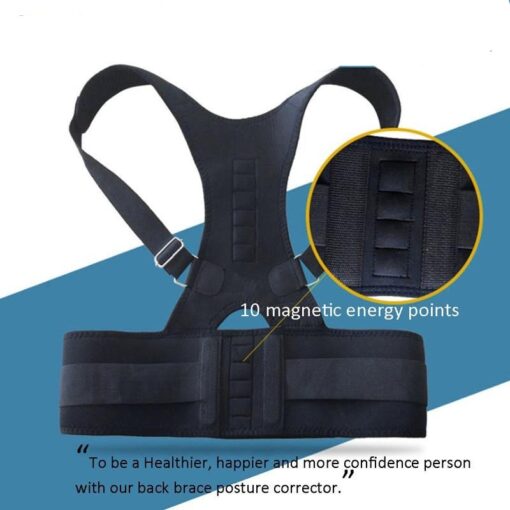 Lumbar Support Adjustable Magnetic Posture Brace - Image 2